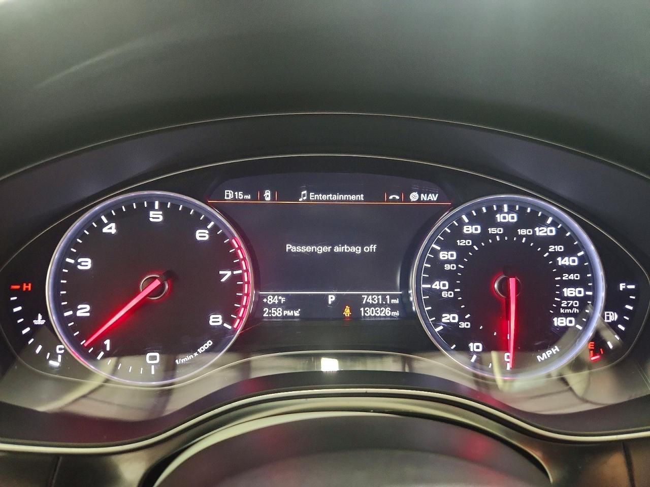 2015 Audi A6 Premium Plus Blue vin: WAUFGAFCXFN029611