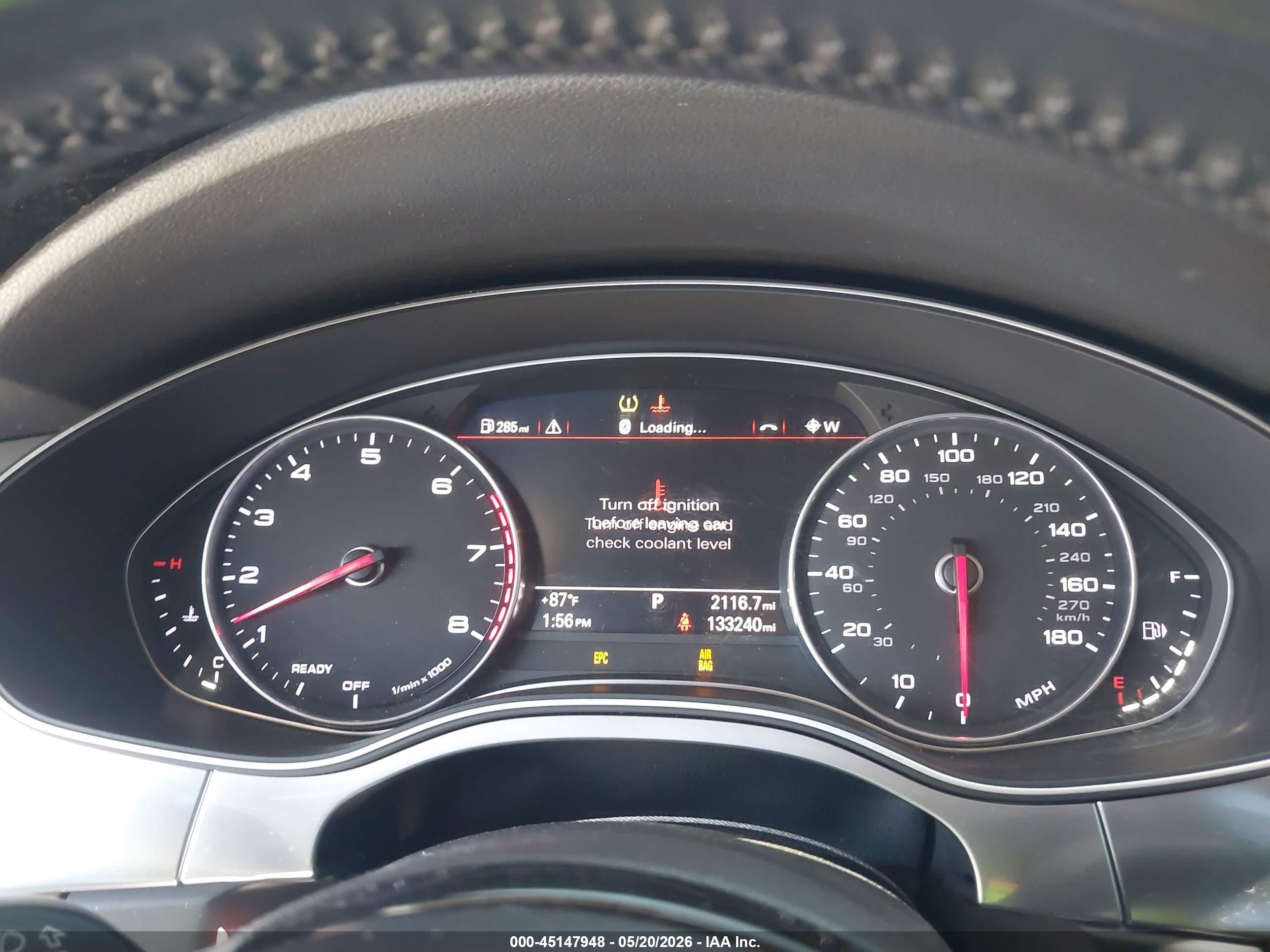 2016 Audi A6 3.0t Premium Plus Черный vin: WAUFGAFCXGN005648