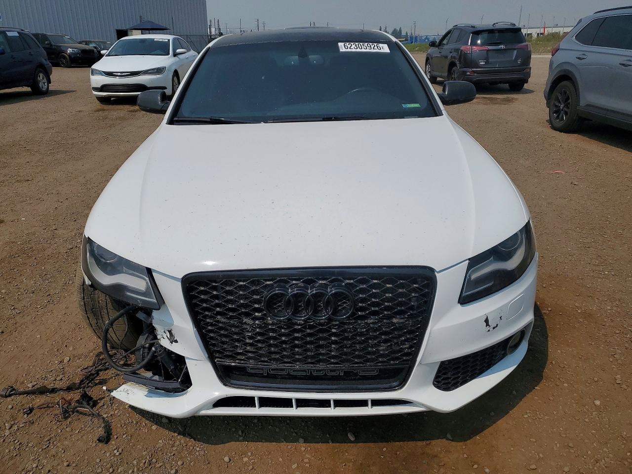 2011 Audi S4 Premium White vin: WAUFGCFL1BA125754