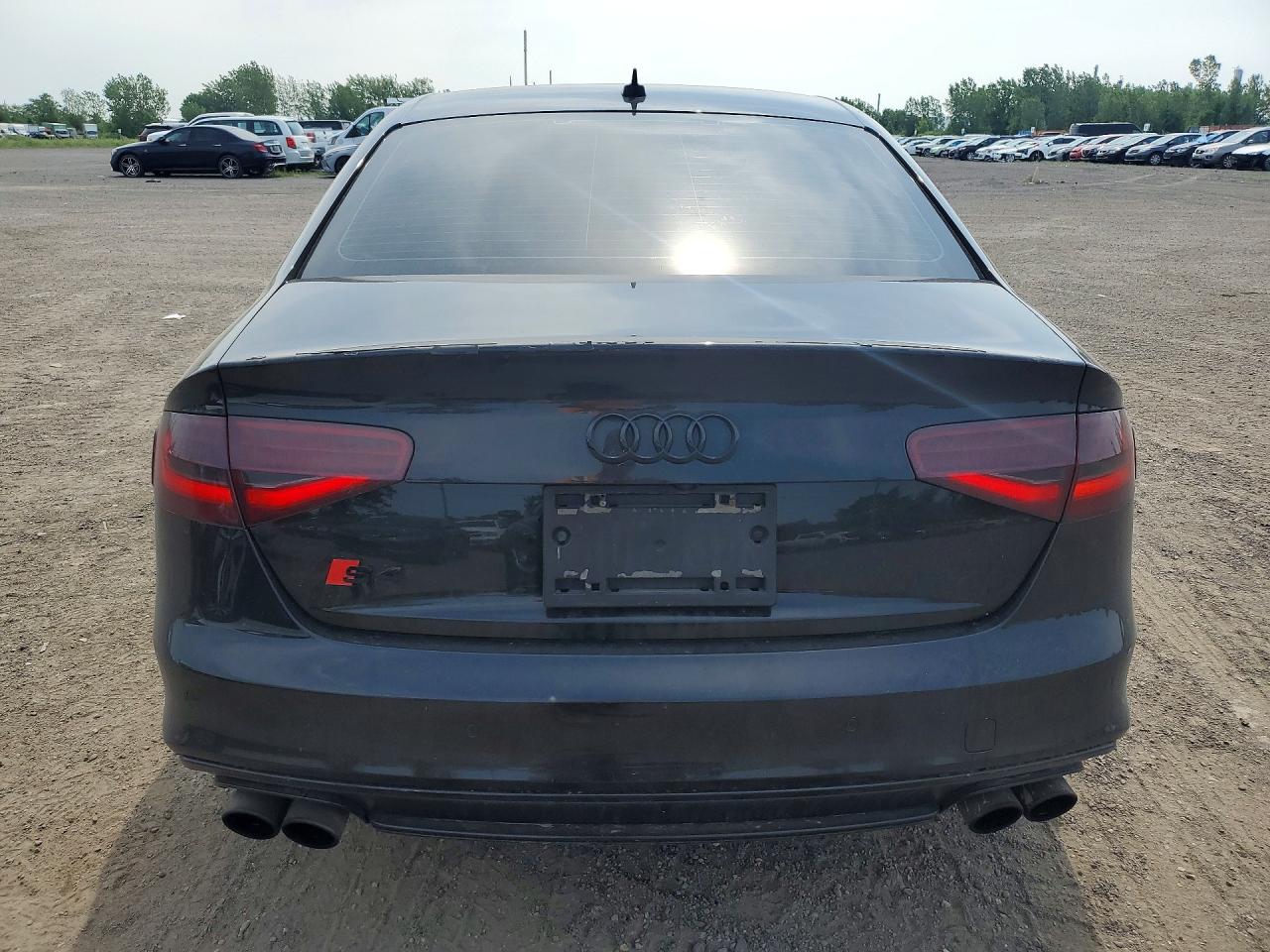 2014 Audi S4 Black vin: WAUFGCFL4EA151639