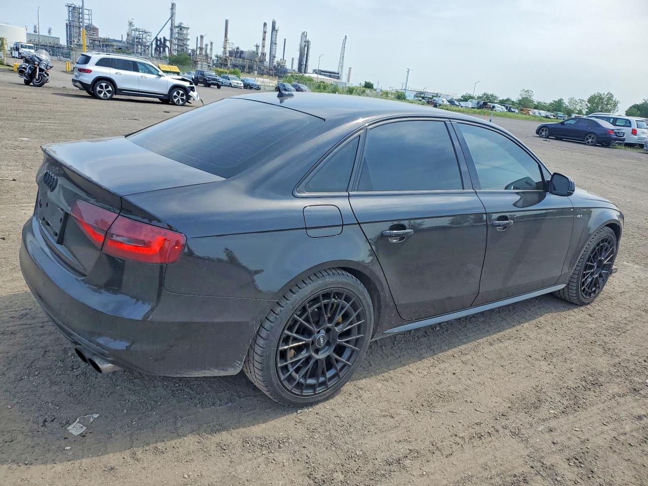 2014 Audi S4 Black vin: WAUFGCFL4EA151639