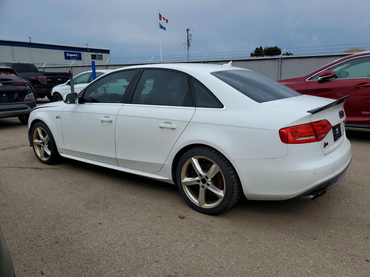 2011 Audi S4 Premium White vin: WAUFGCFL7BA090203