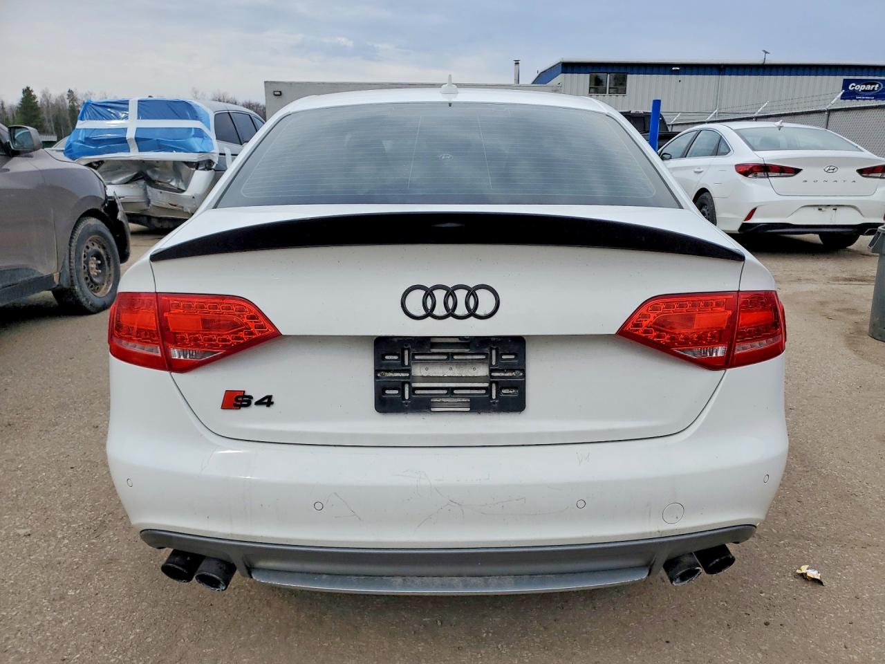 2011 Audi S4 Premium White vin: WAUFGCFL7BA090203