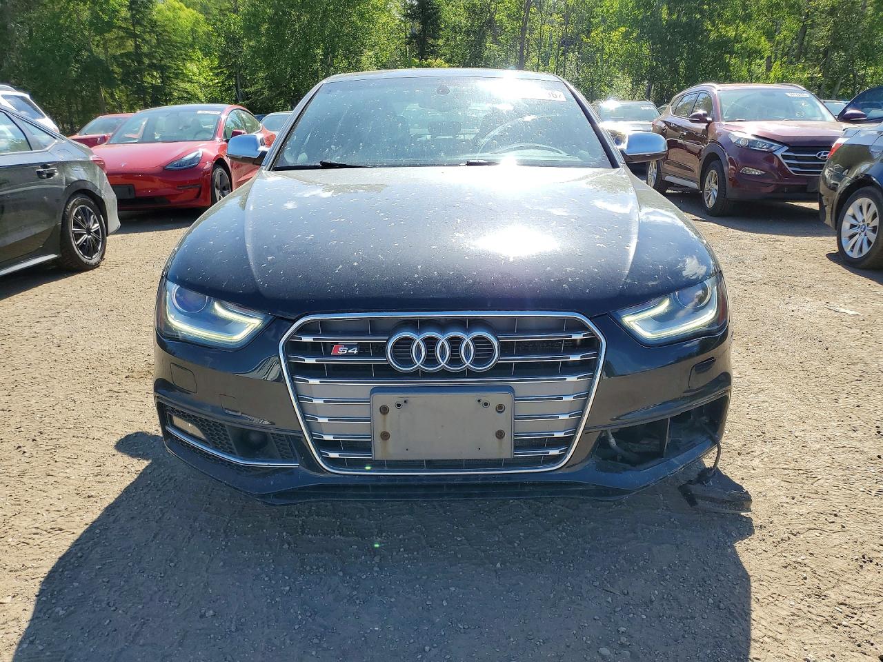 2013 Audi S4 Premium Plus Black vin: WAUFGDFL2DA163518