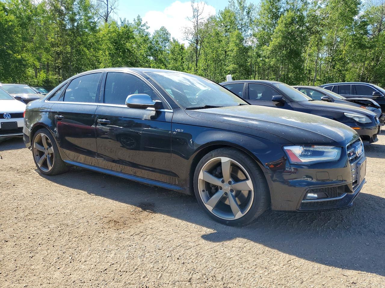 2013 Audi S4 Premium Plus Black vin: WAUFGDFL2DA163518
