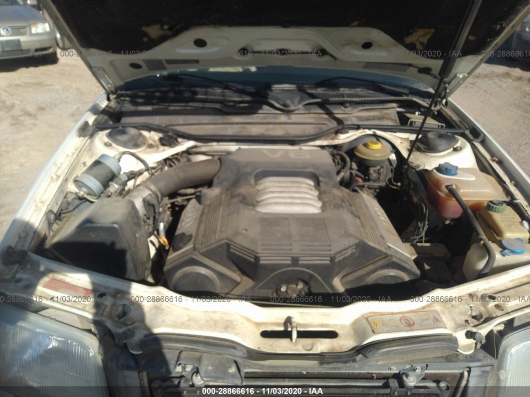 1994 Audi 100 Cs Quattro White vin: WAUFK84A8RN041057