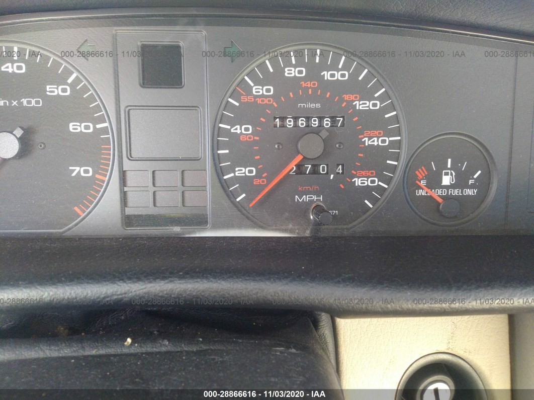 1994 Audi 100 Cs Quattro White vin: WAUFK84A8RN041057