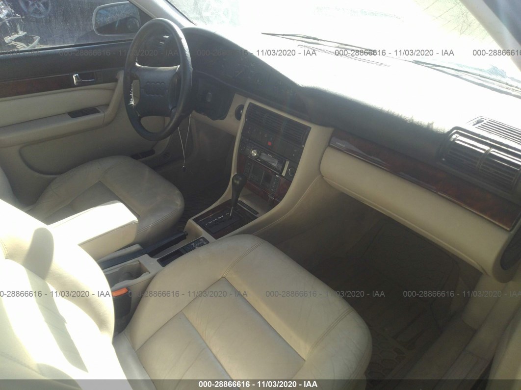 1994 Audi 100 Cs Quattro White vin: WAUFK84A8RN041057