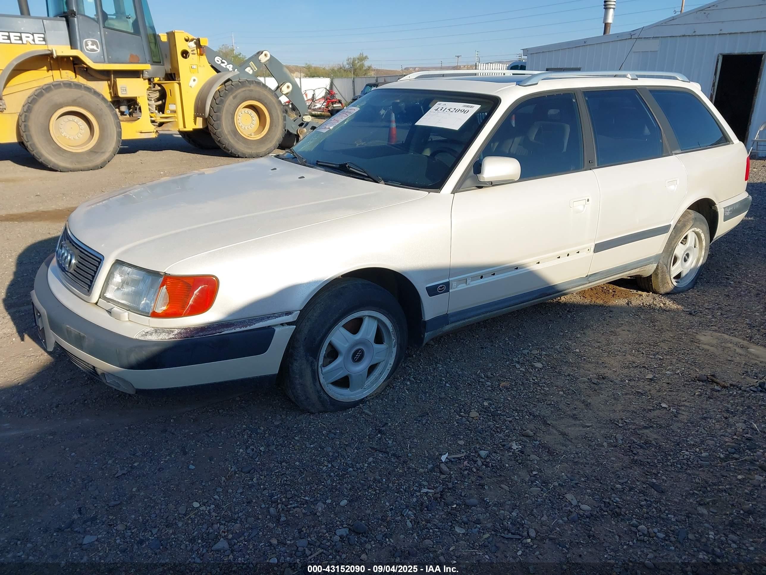 1994 Audi 100 Cs Quattro White vin: WAUFK84A8RN041057