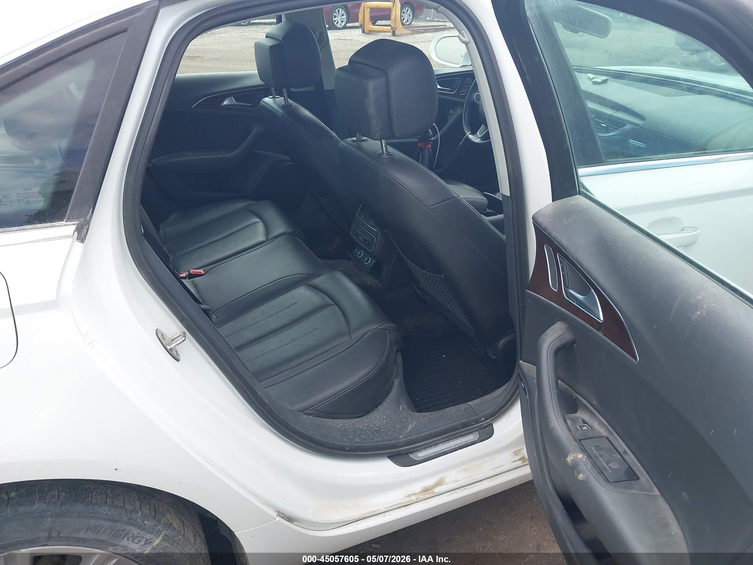 2014 Audi A6 3.0 Tdi Premium Plus White vin: WAUFMAFC0EN086844