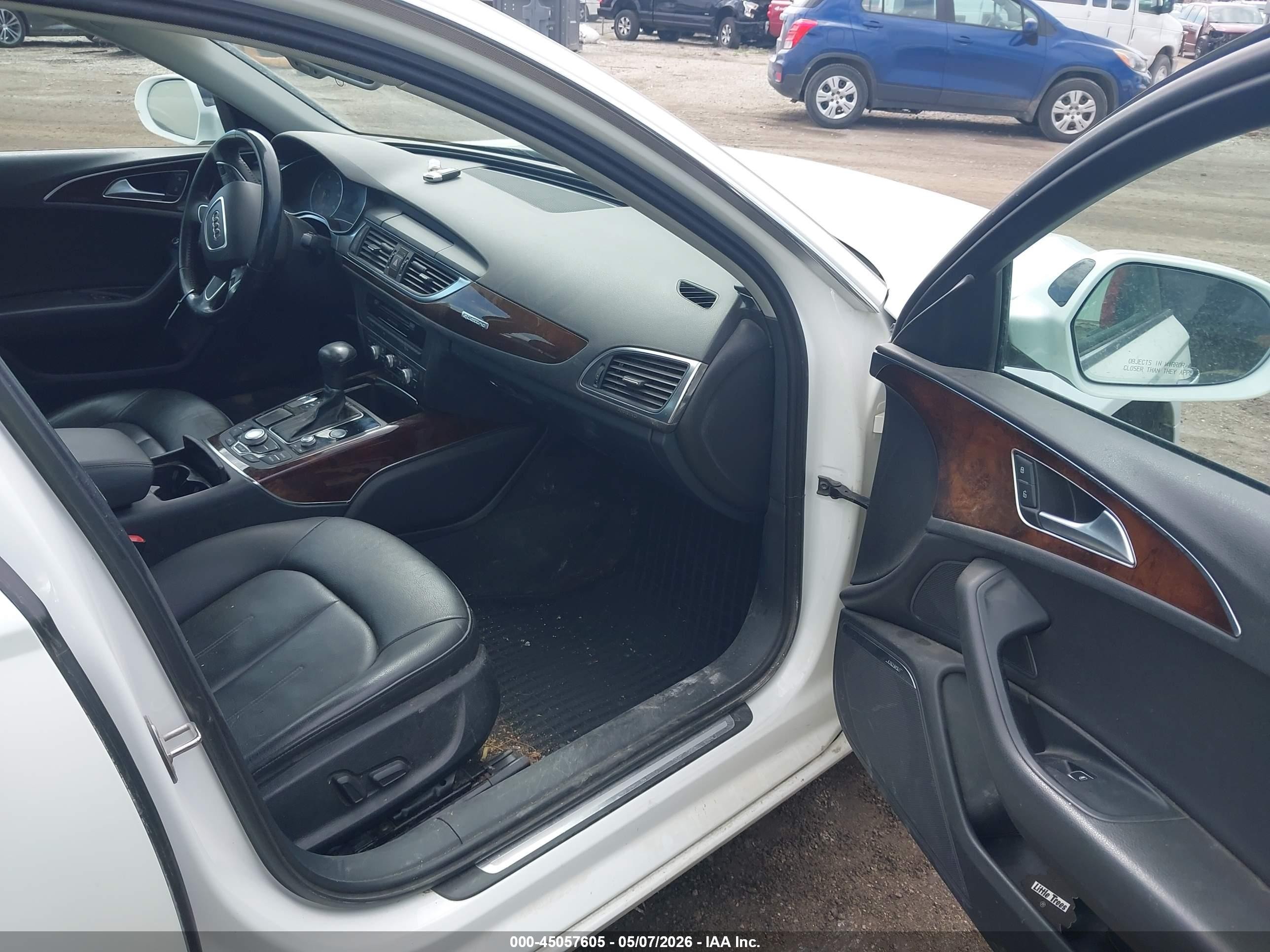 2014 Audi A6 3.0 Tdi Premium Plus White vin: WAUFMAFC0EN086844