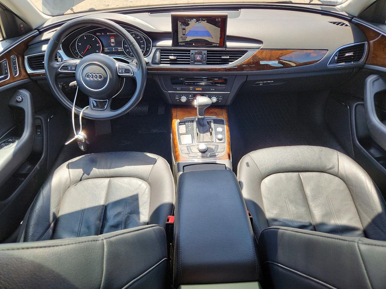 2014 Audi A6 Premium Plus Black vin: WAUFMAFC0EN106896