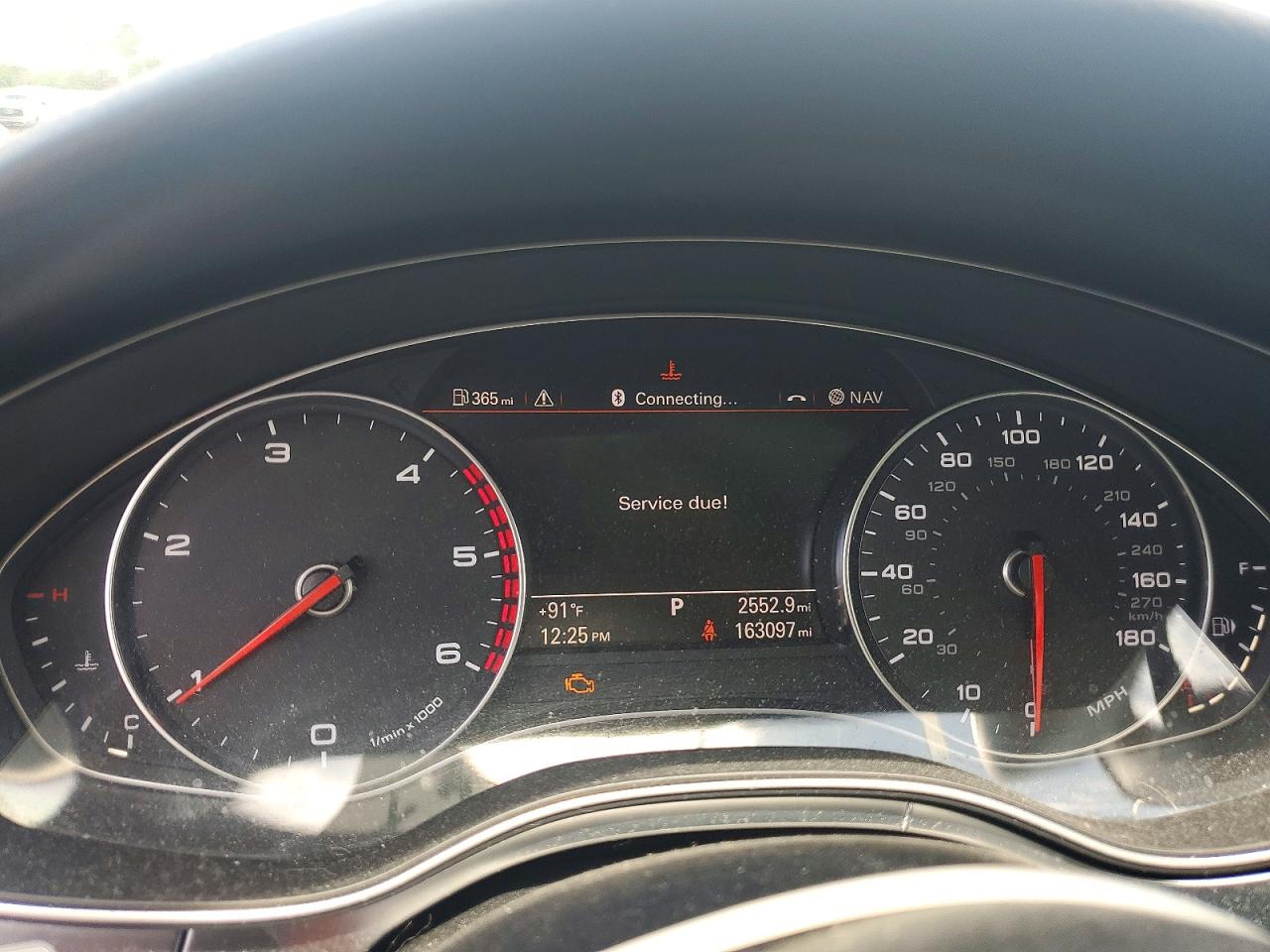 2015 Audi A6 Premium Plus Черный vin: WAUFMAFC0FN003317