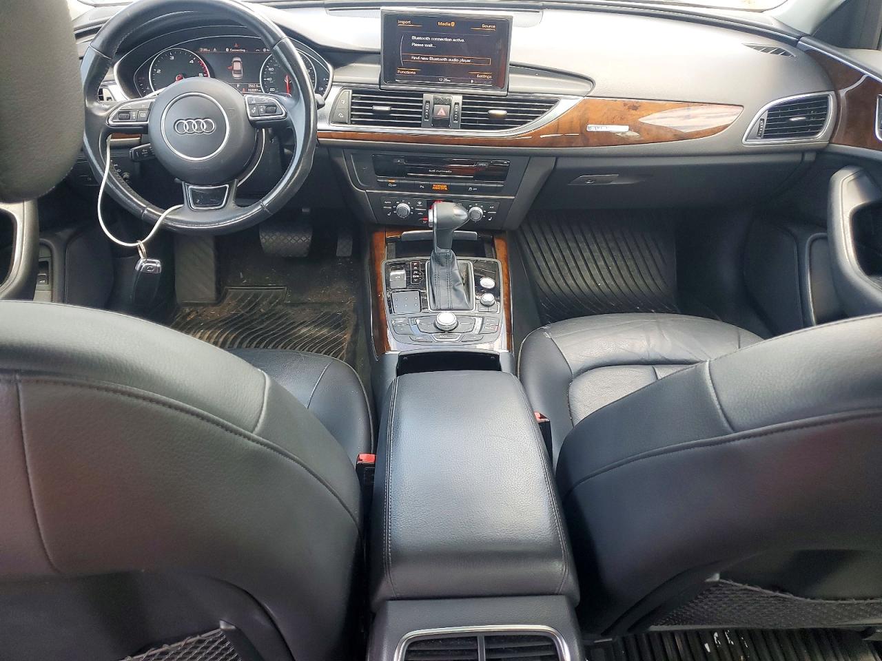 2015 Audi A6 Premium Plus Черный vin: WAUFMAFC0FN003317