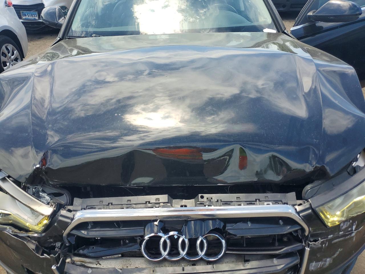 2015 Audi A6 Premium Plus Черный vin: WAUFMAFC0FN003317
