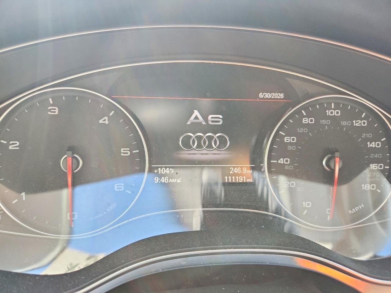 2015 Audi A6 Premium Plus Black vin: WAUFMAFC0FN035412