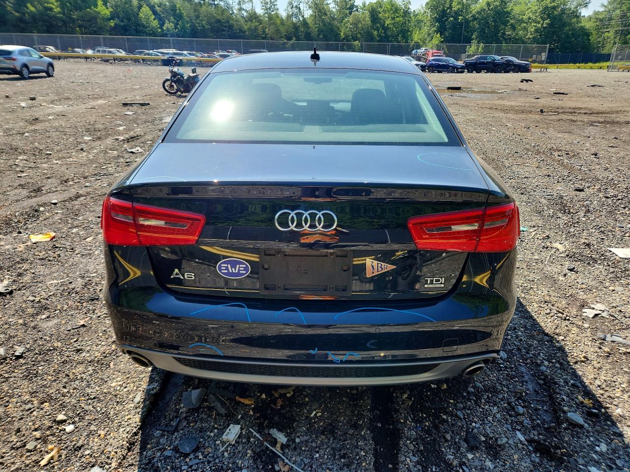 2015 Audi A6 Premium Plus Black vin: WAUFMAFC0FN035412