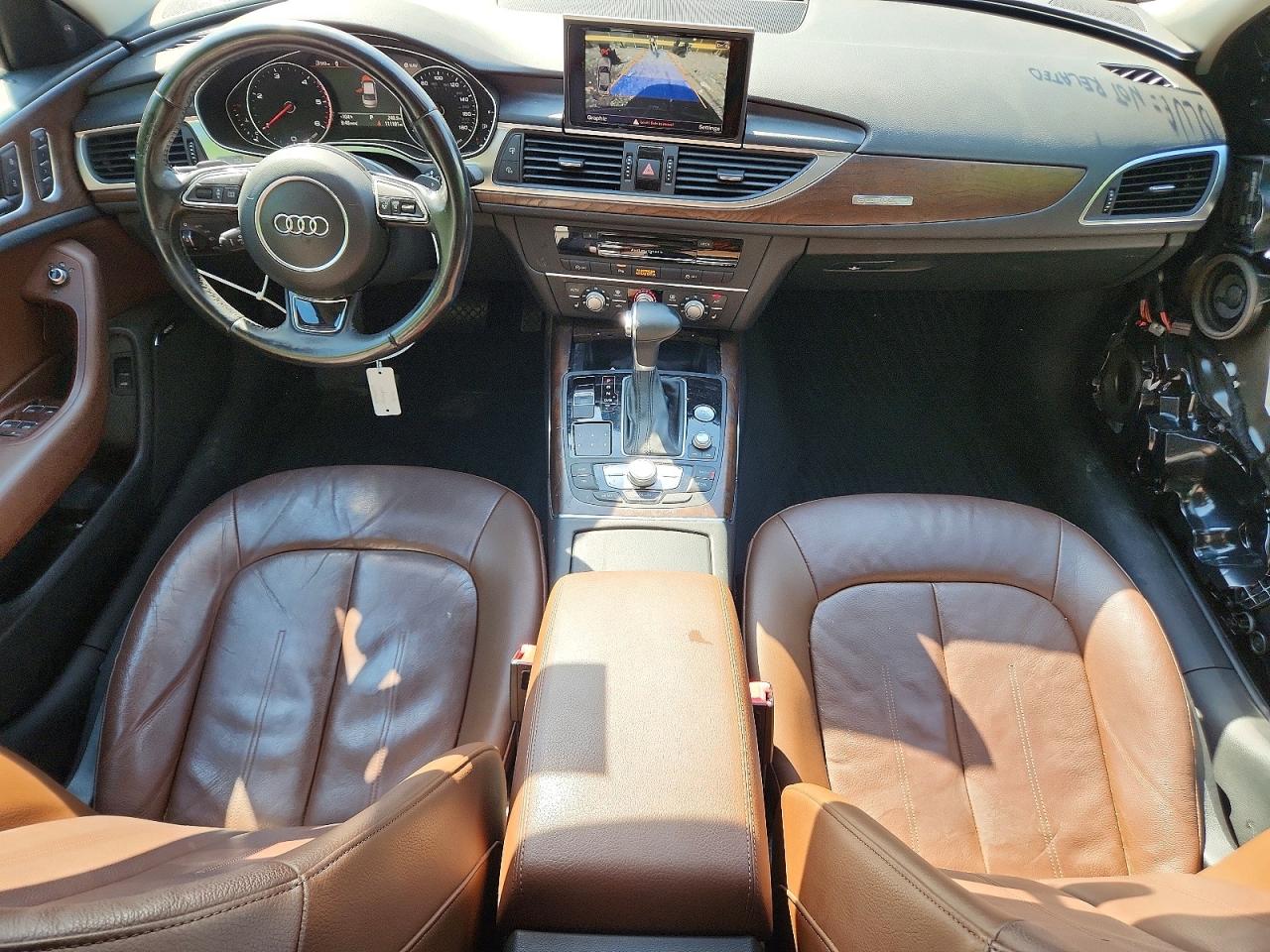 2015 Audi A6 Premium Plus Black vin: WAUFMAFC0FN035412