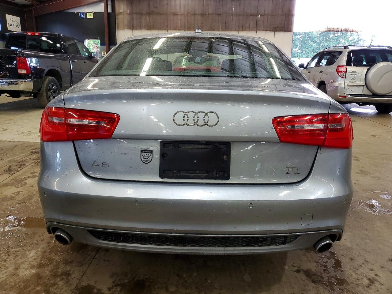 2015 Audi A6 Premium Plus Silver vin: WAUFMAFC2FN035928