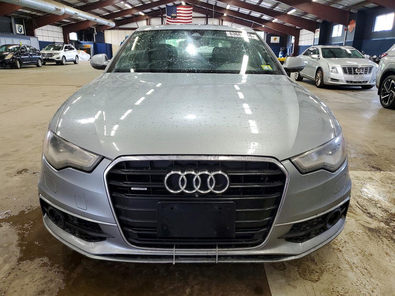 2015 Audi A6 Premium Plus Silver vin: WAUFMAFC2FN035928