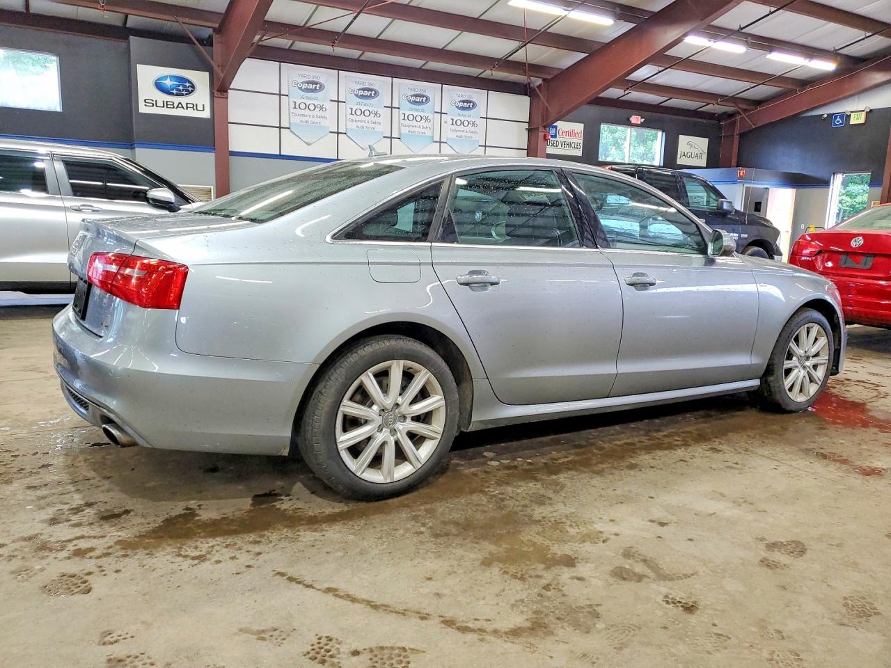 2015 Audi A6 Premium Plus Silver vin: WAUFMAFC2FN035928