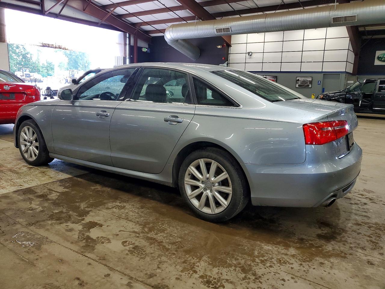 2015 Audi A6 Premium Plus Silver vin: WAUFMAFC2FN035928