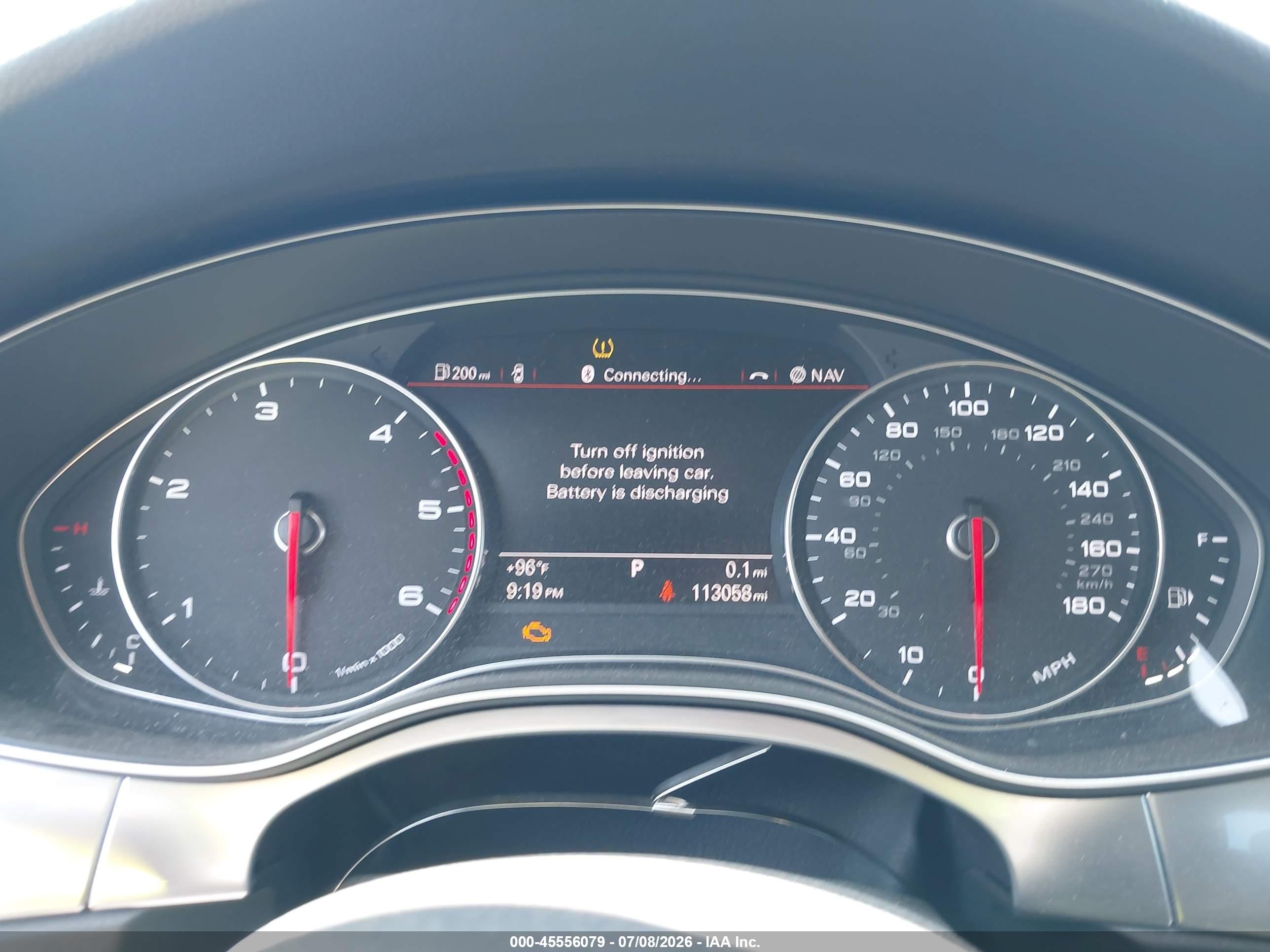 2015 Audi A6 3.0 Tdi Premium Plus Silver vin: WAUFMAFC4FN003305