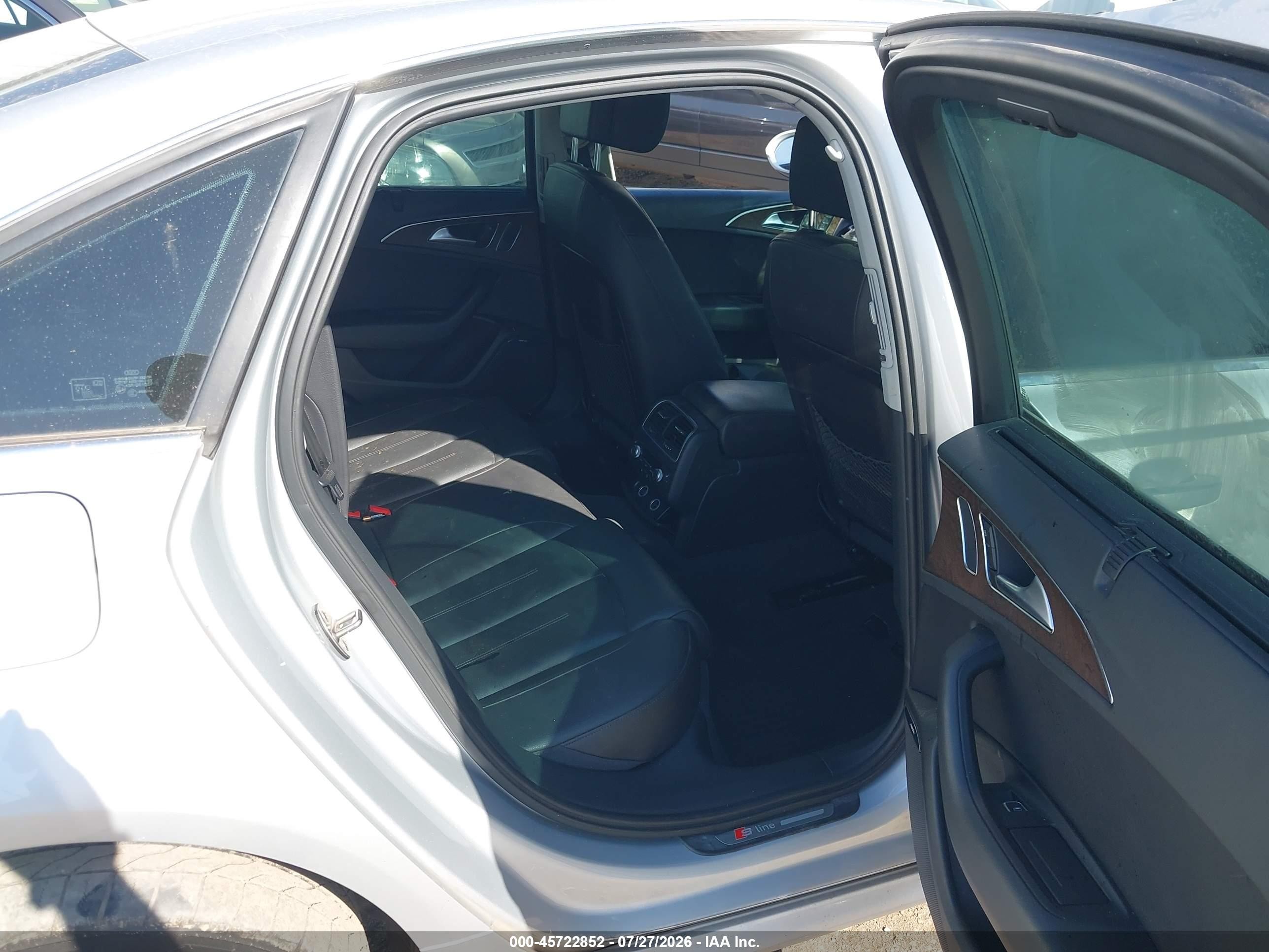 2015 Audi A6 3.0 Tdi Premium Plus Silver vin: WAUFMAFC4FN029287