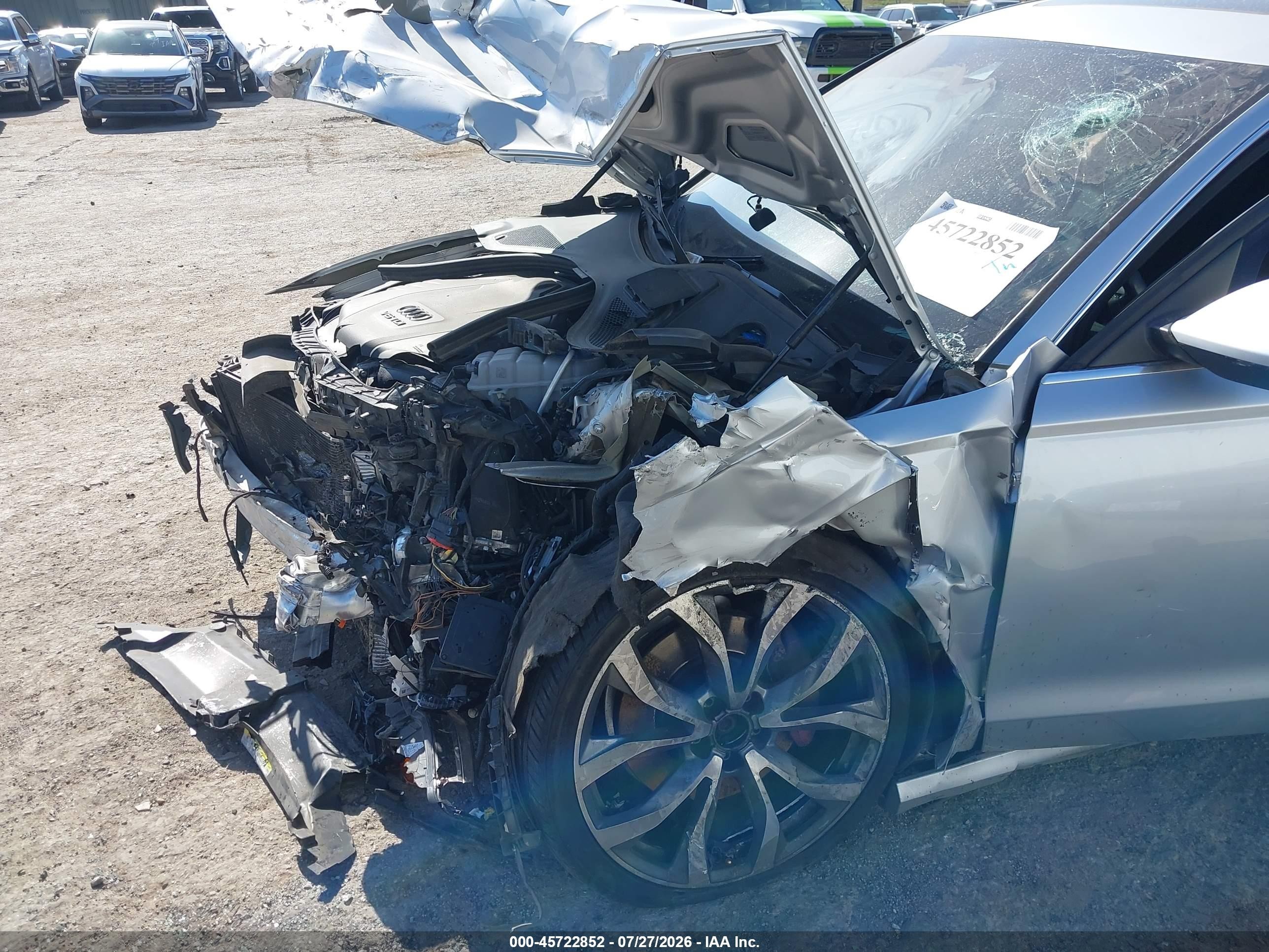 2015 Audi A6 3.0 Tdi Premium Plus Silver vin: WAUFMAFC4FN029287