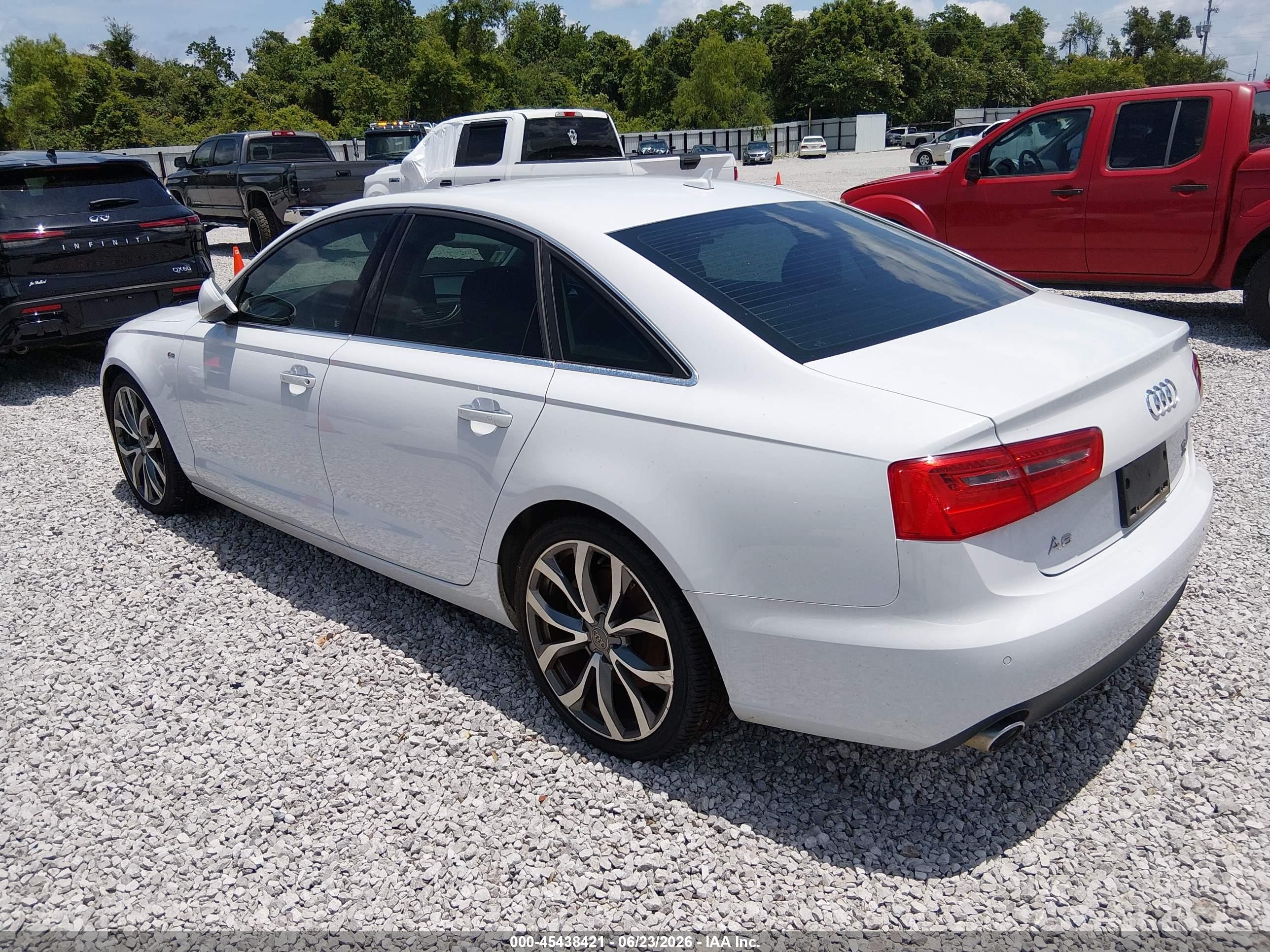 2014 Audi A6 3.0 Tdi Premium Plus White vin: WAUFMAFC5EN028079