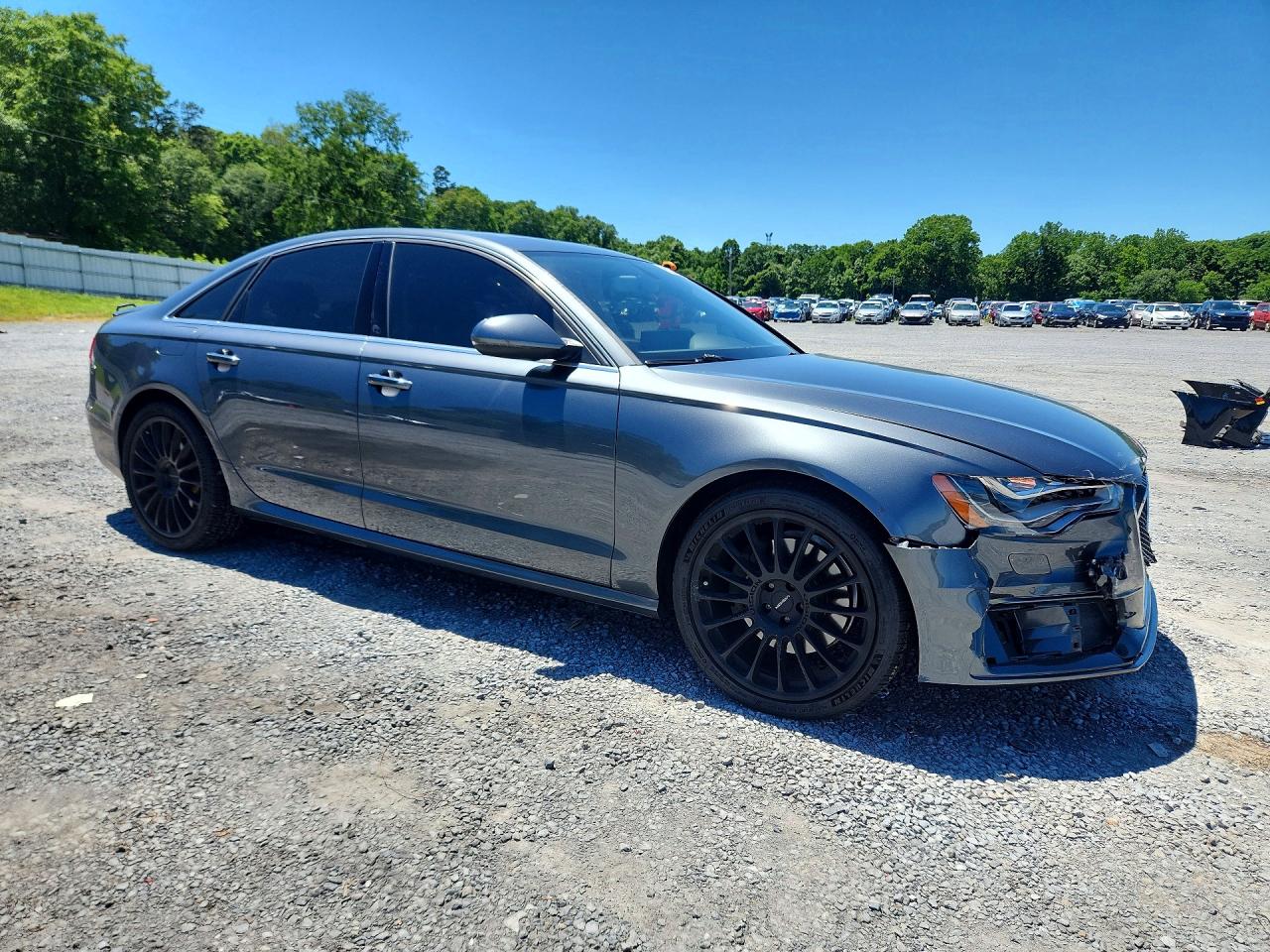 2015 Audi A6 Premium Plus Charcoal vin: WAUFMAFC5FN022462