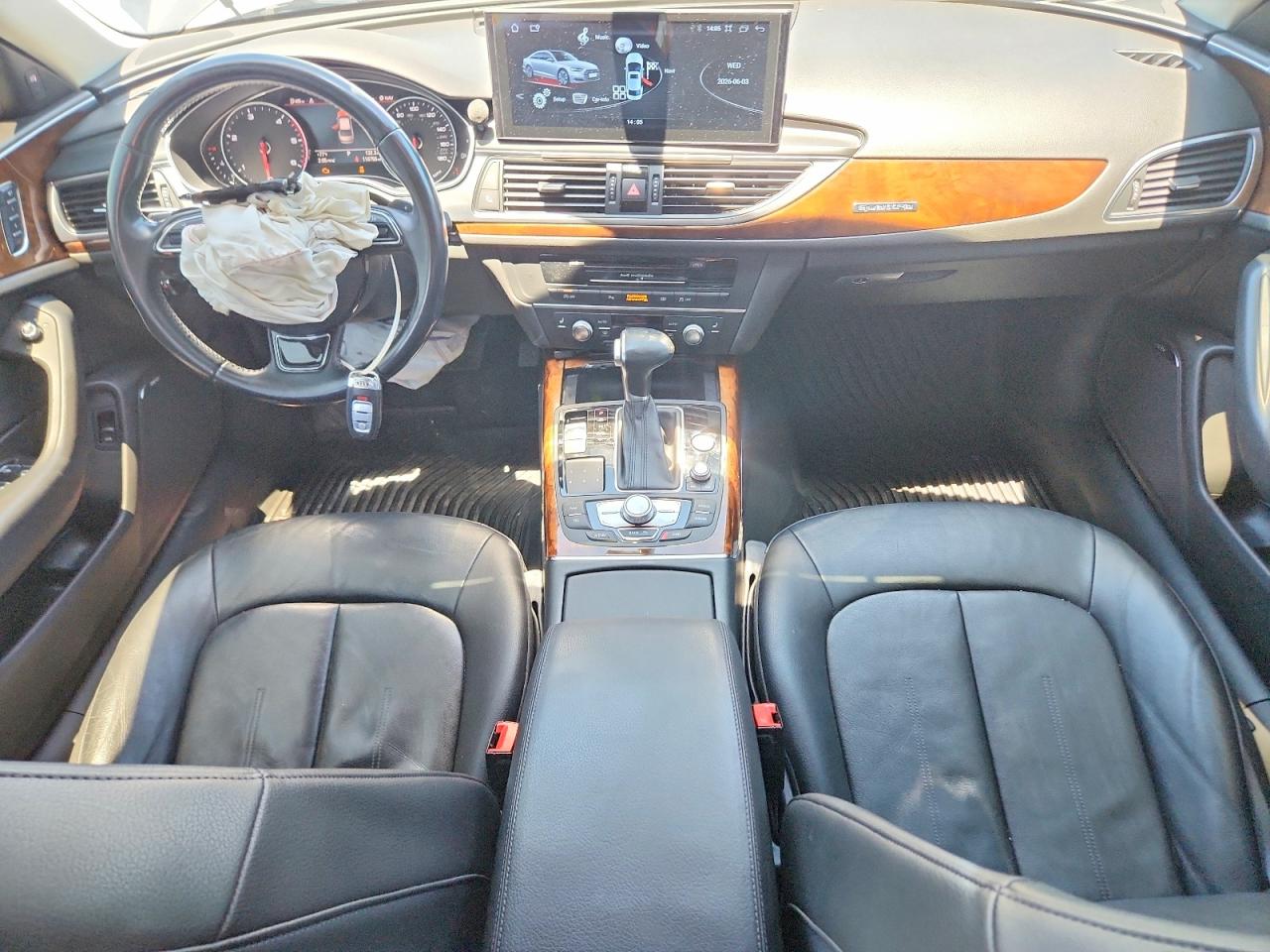 2015 Audi A6 Premium Plus Charcoal vin: WAUFMAFC5FN022462