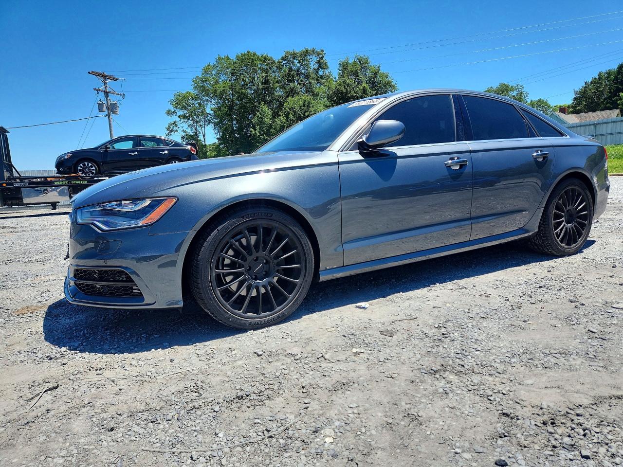 2015 Audi A6 Premium Plus Charcoal vin: WAUFMAFC5FN022462