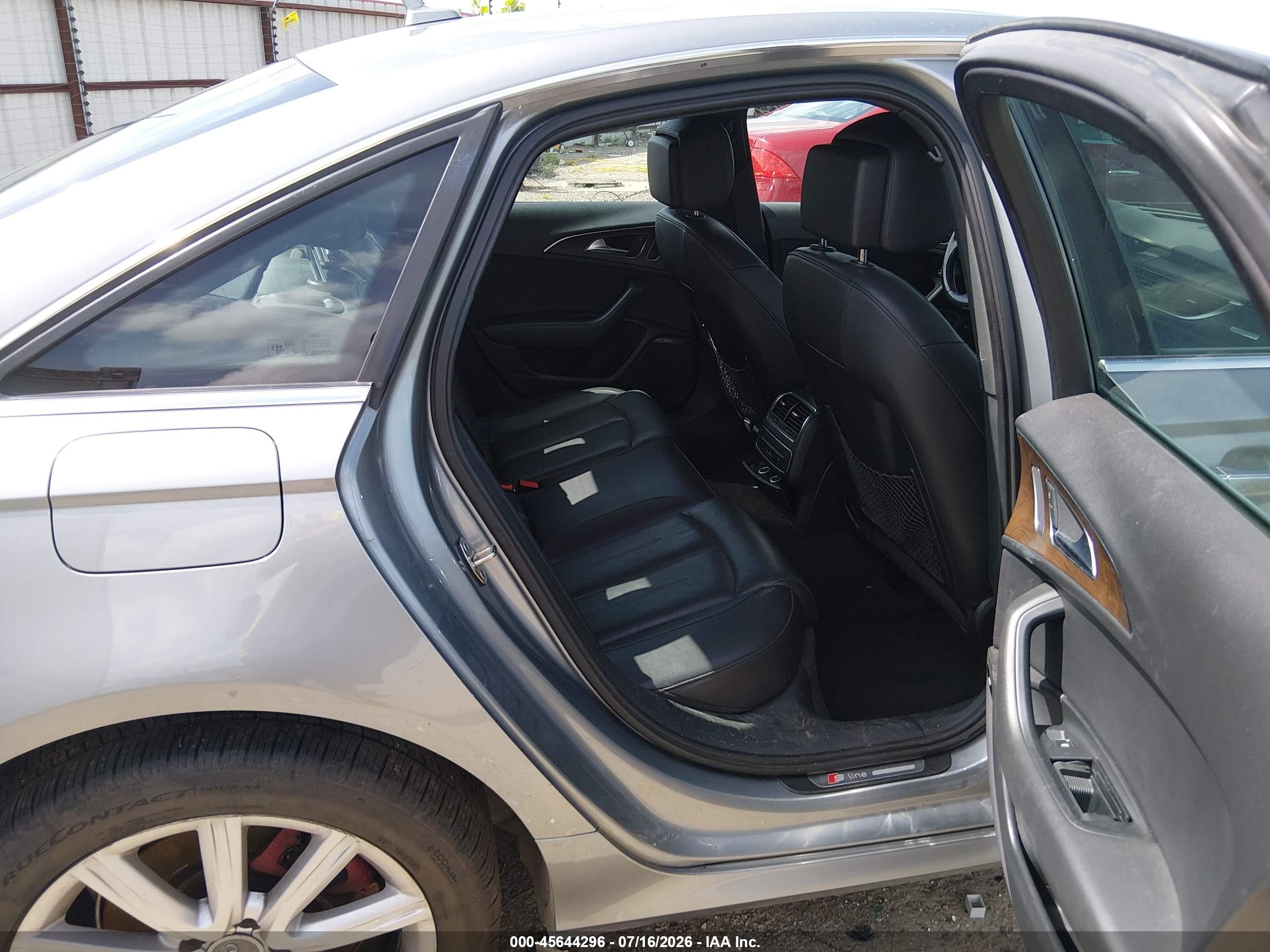2015 Audi A6 3.0 Tdi Premium Plus Silver vin: WAUFMAFC6FN015830