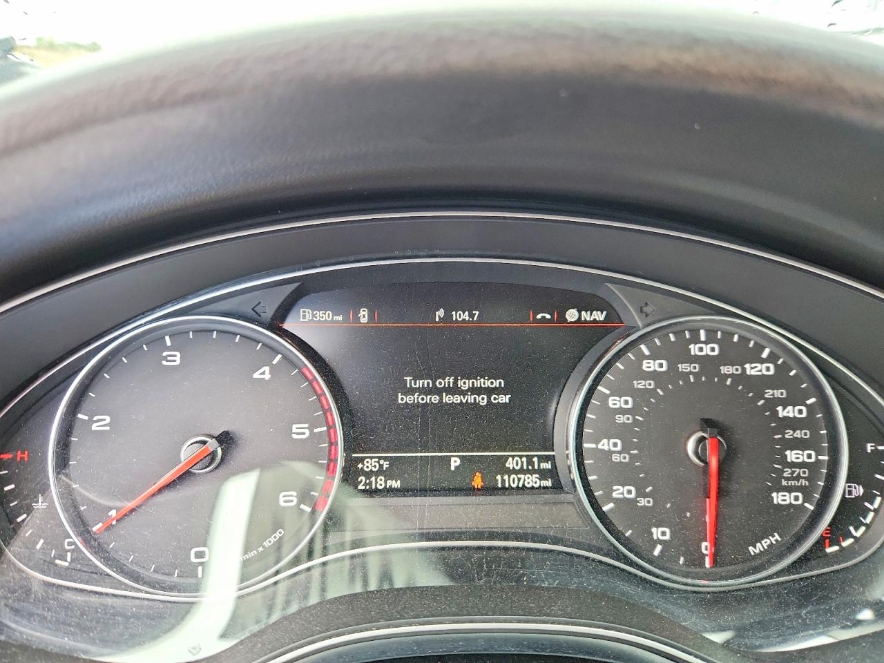 2014 Audi A6 Premium Plus Black vin: WAUFMAFC9EN148709
