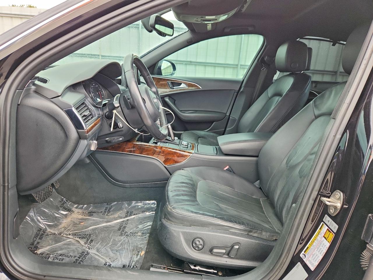 2014 Audi A6 Premium Plus Black vin: WAUFMAFC9EN148709