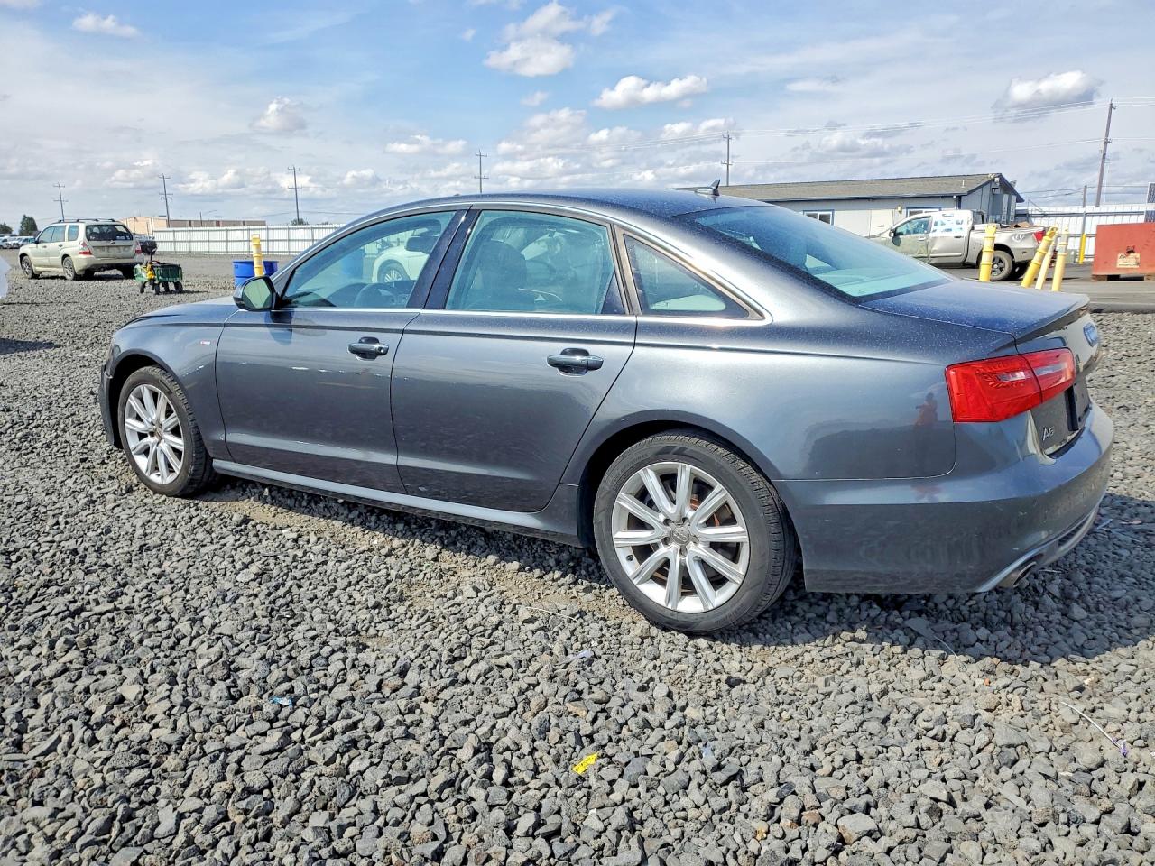 2015 Audi A6 Premium Plus Charcoal vin: WAUFMAFCXFN017001