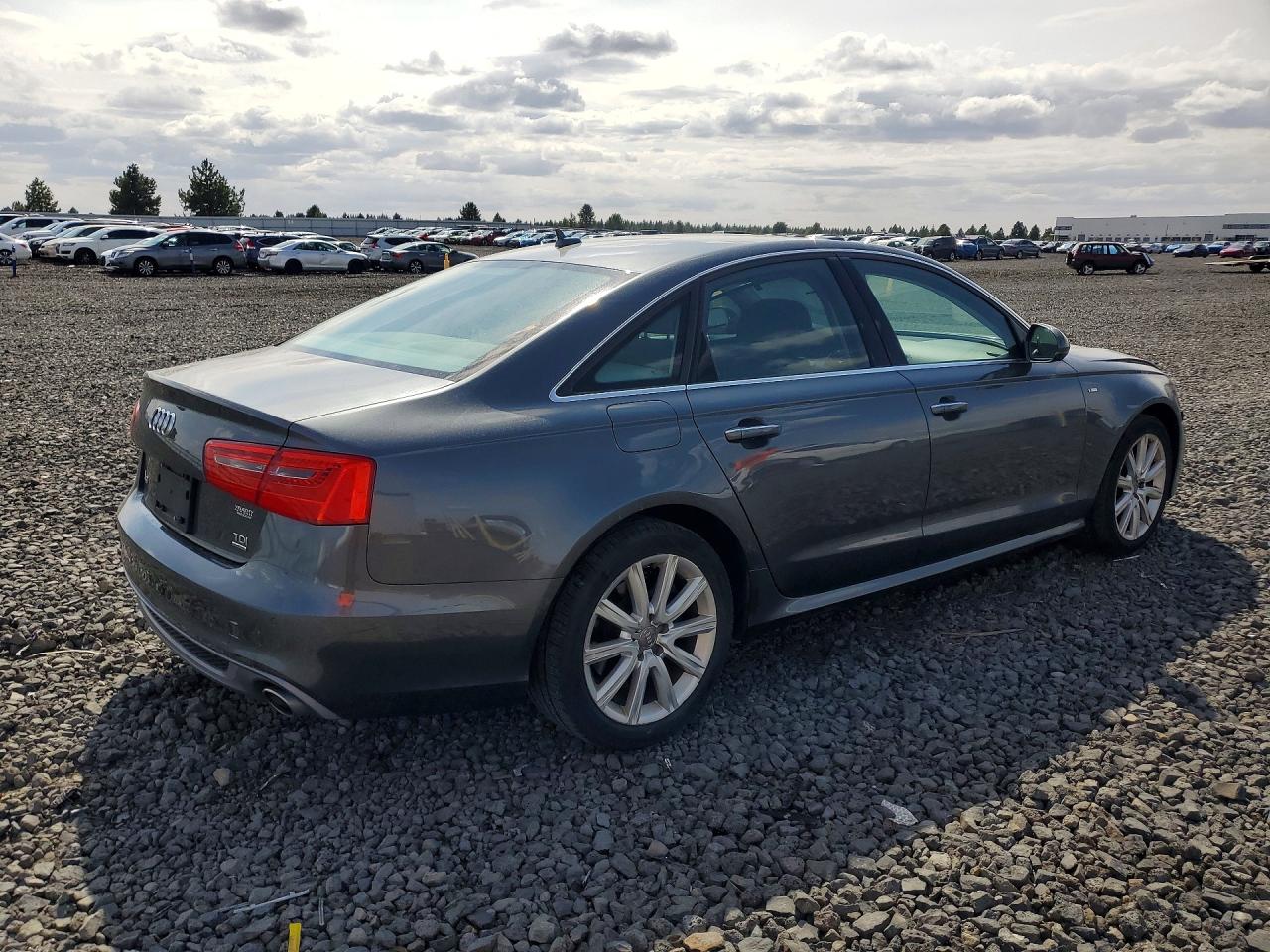 2015 Audi A6 Premium Plus Charcoal vin: WAUFMAFCXFN017001