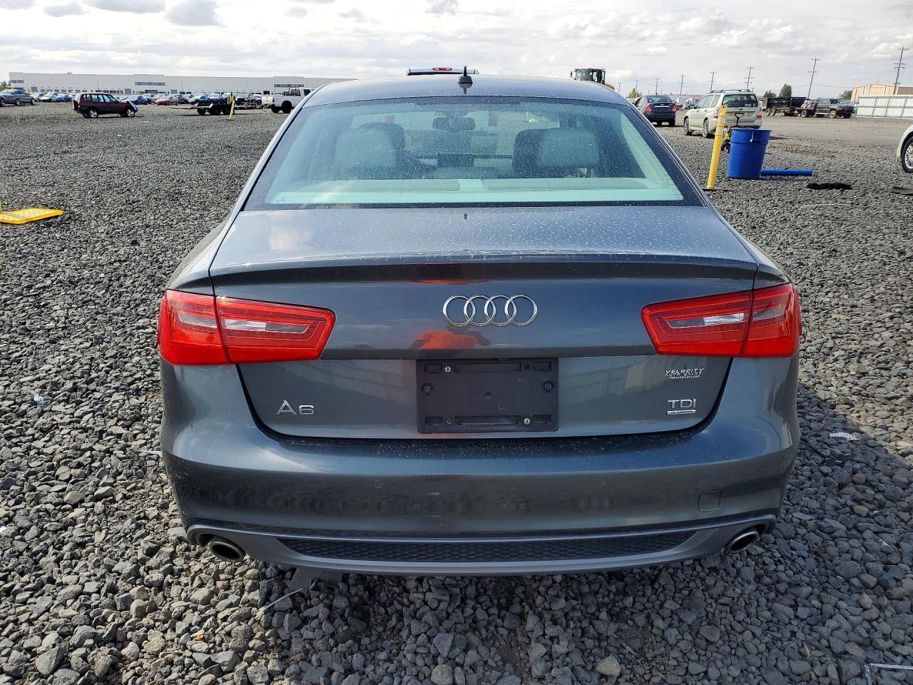 2015 Audi A6 Premium Plus Charcoal vin: WAUFMAFCXFN017001