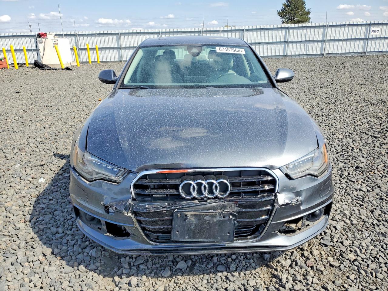 2015 Audi A6 Premium Plus Charcoal vin: WAUFMAFCXFN017001