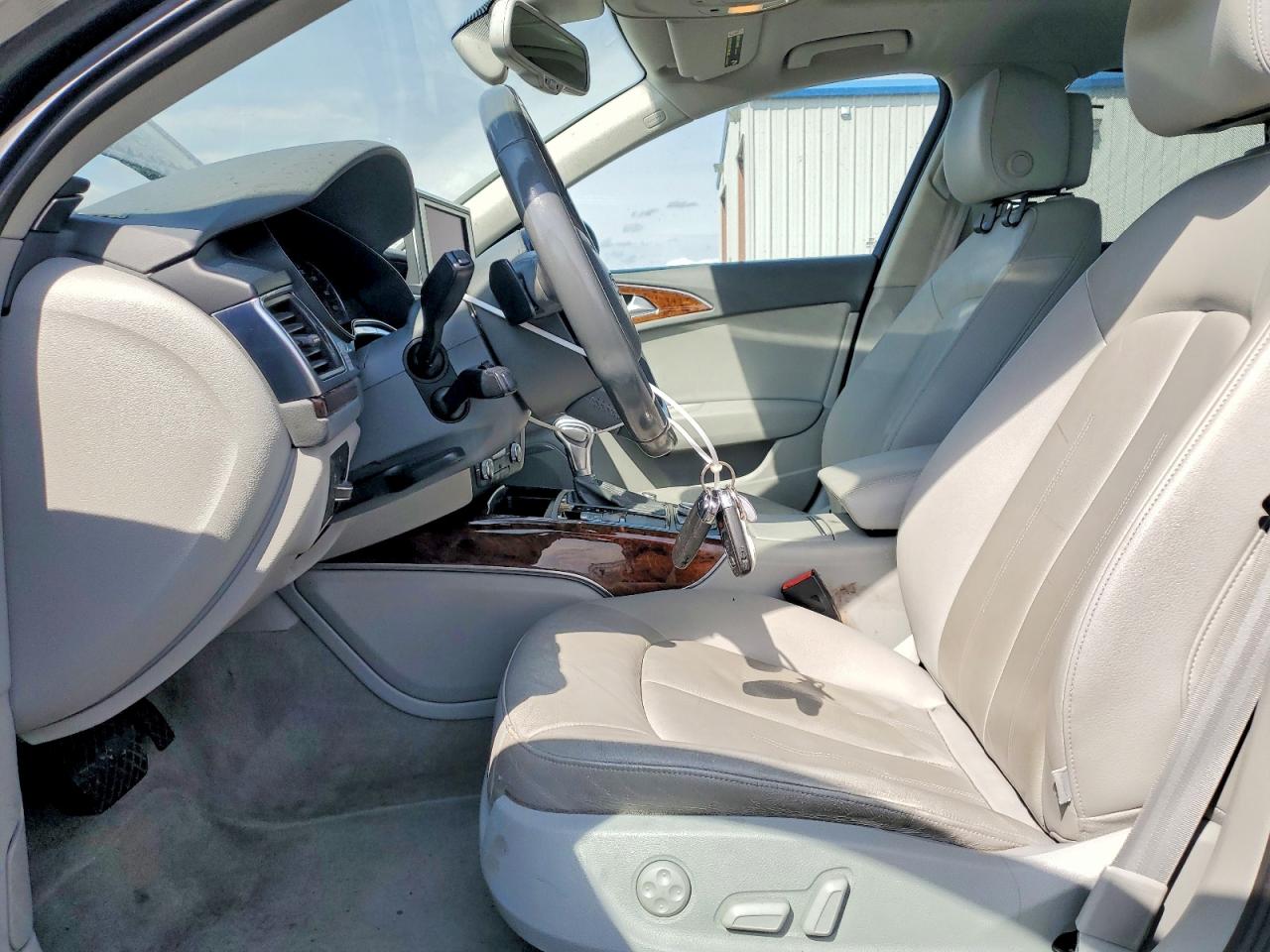 2015 Audi A6 Premium Plus Charcoal vin: WAUFMAFCXFN017001