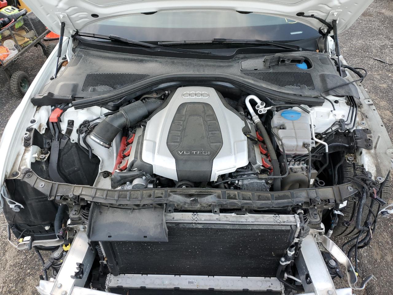 2018 Audi A6 Premium Plus White vin: WAUG3AFC5JN001675
