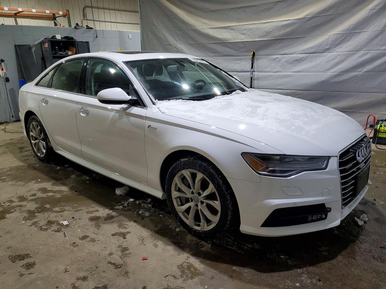 2018 Audi A6 Premium Plus White vin: WAUG3AFC5JN037401