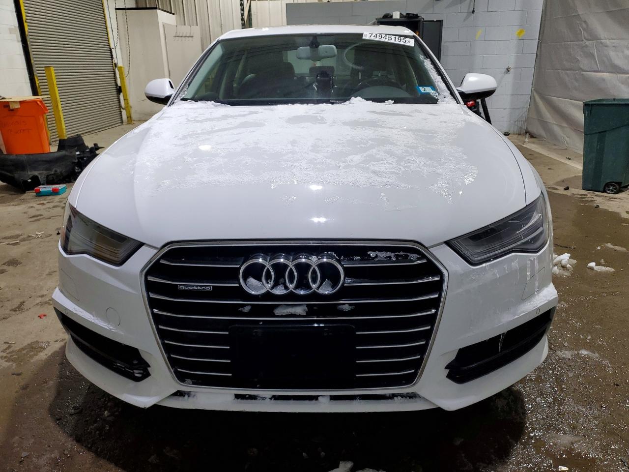 2018 Audi A6 Premium Plus White vin: WAUG3AFC5JN037401