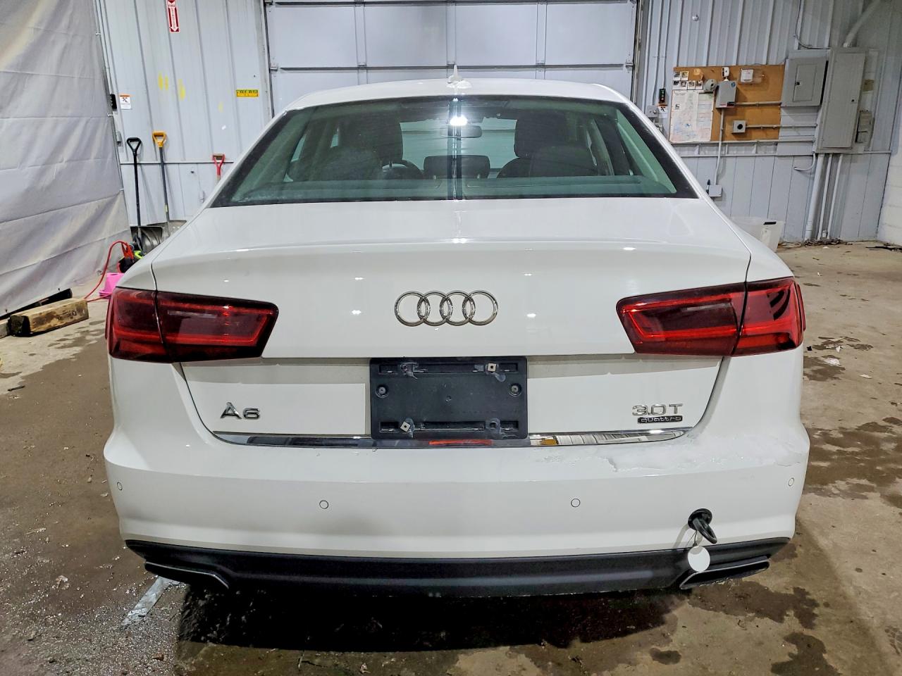 2018 Audi A6 Premium Plus White vin: WAUG3AFC5JN037401