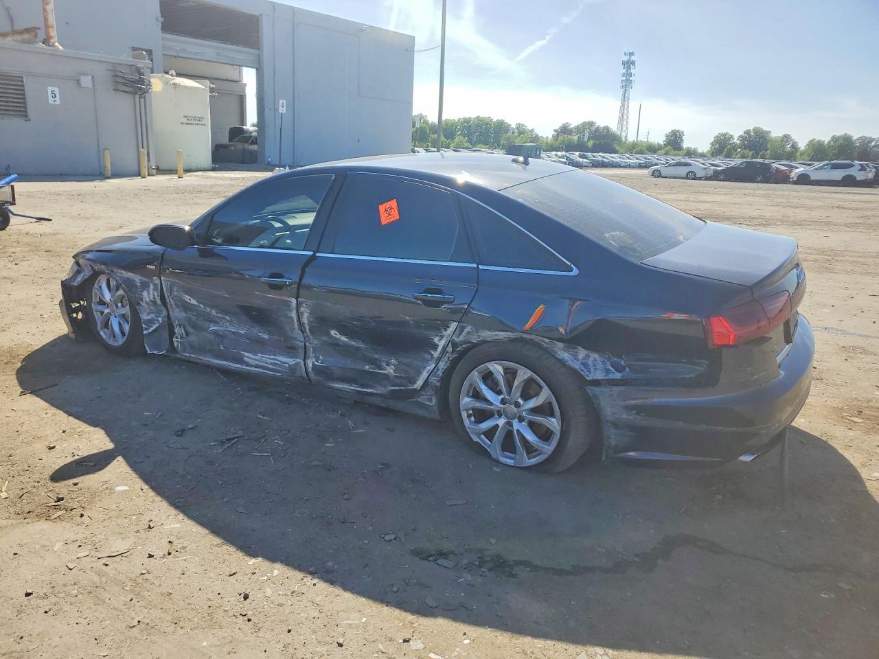 2017 Audi A6 Premium Plus Gray vin: WAUG8AFC9HN082630