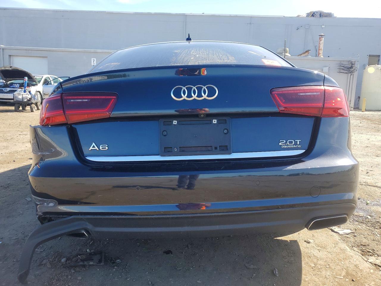 2017 Audi A6 Premium Plus Gray vin: WAUG8AFC9HN082630