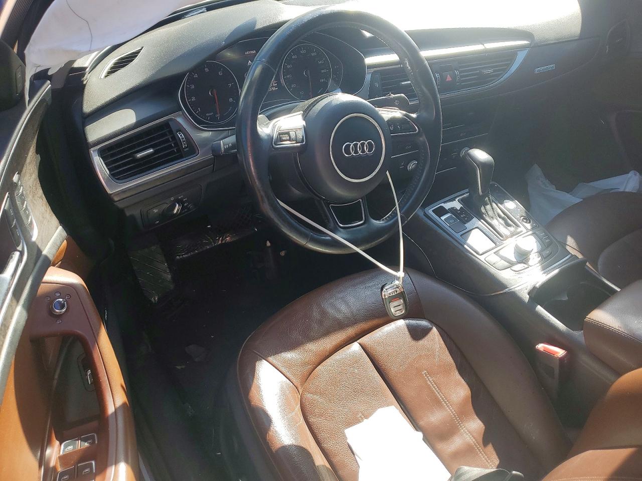 2017 Audi A6 Premium Plus Gray vin: WAUG8AFC9HN082630