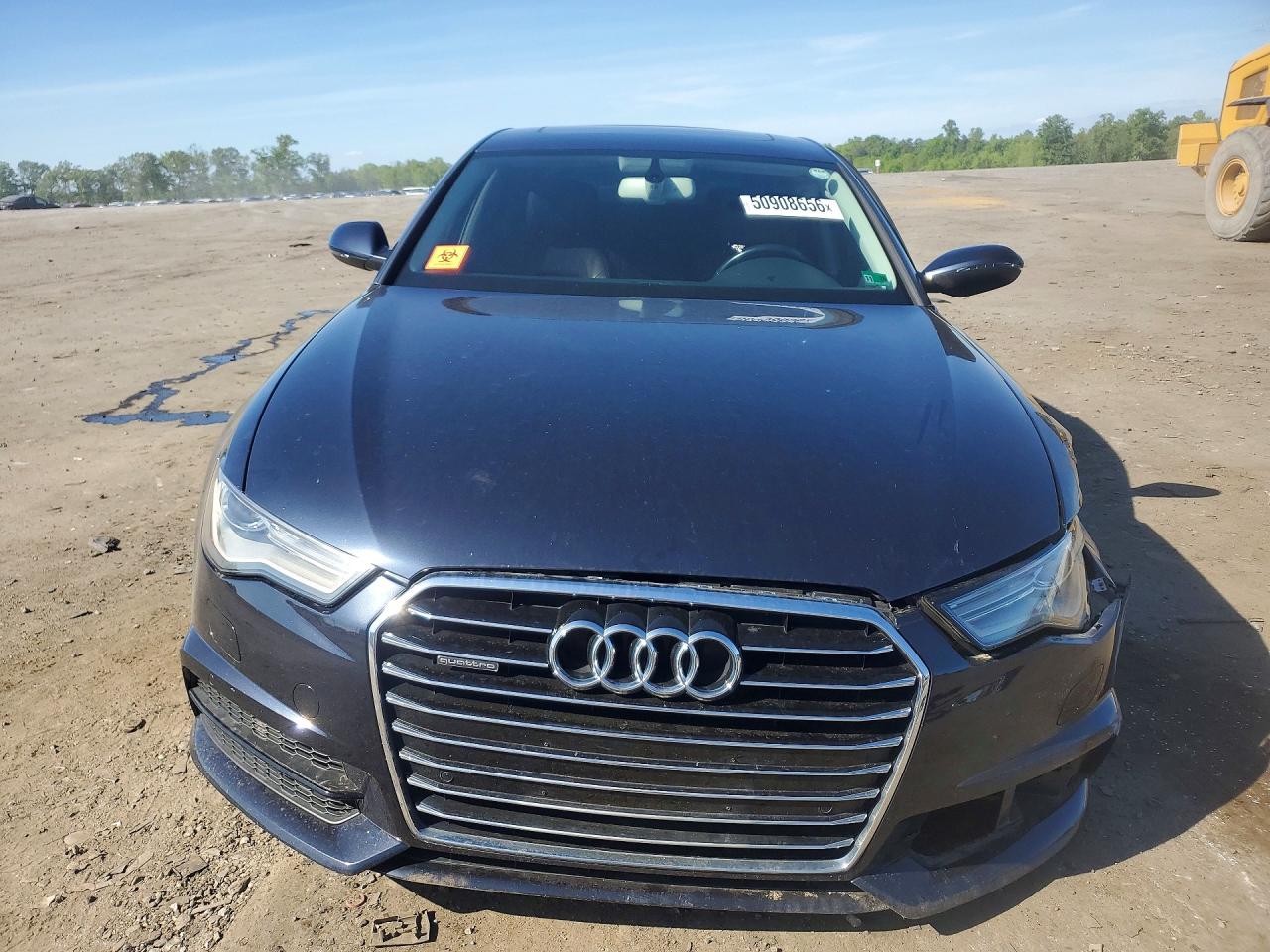 2017 Audi A6 Premium Plus Gray vin: WAUG8AFC9HN082630