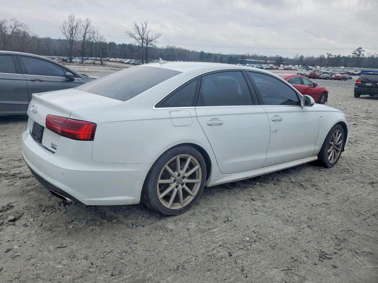 2018 Audi A6 Premium Plus White vin: WAUG8AFCXJN046449